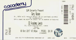 Leeds Ticket 2017